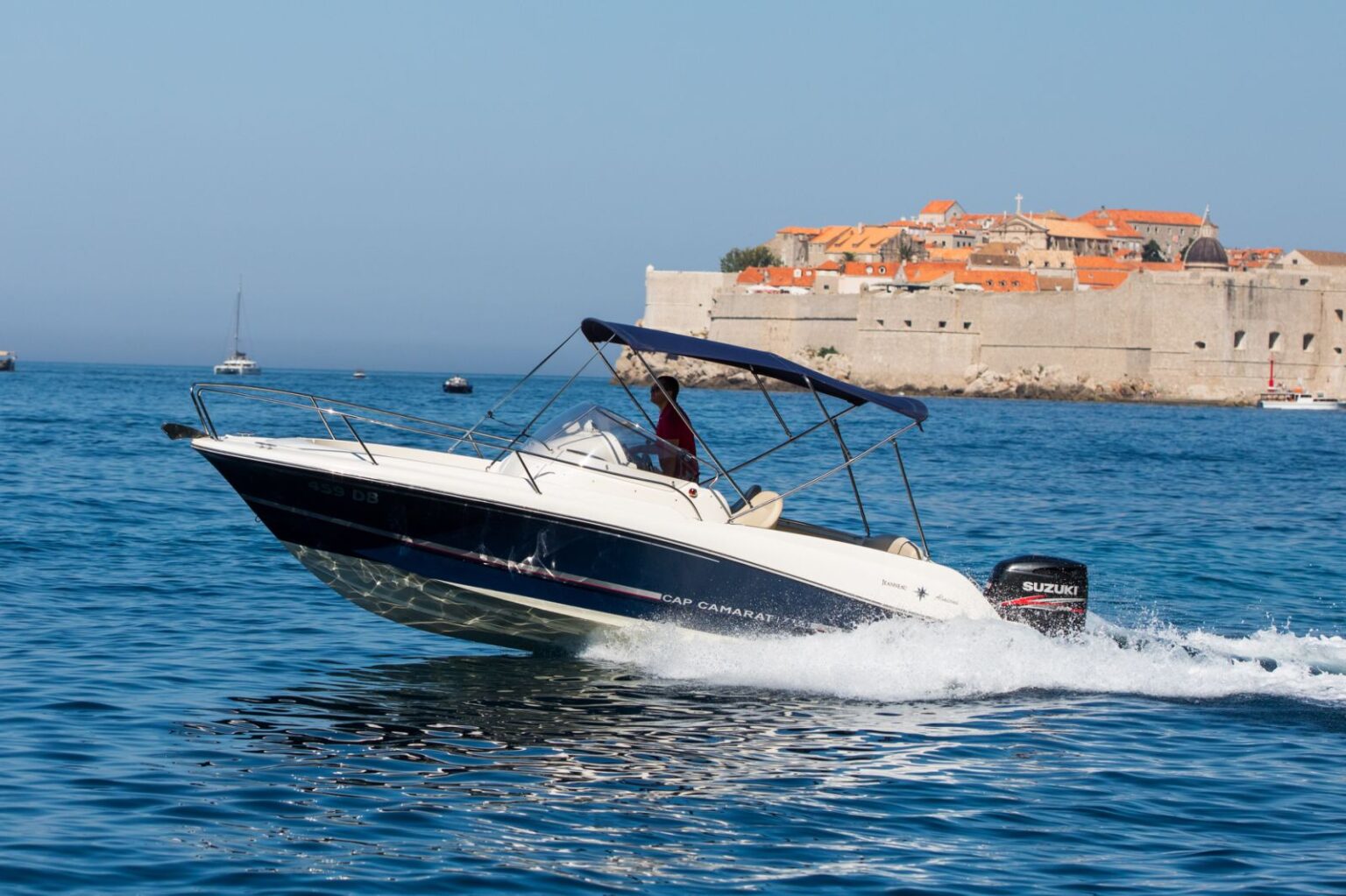 Cap Camarat 715 WA/bare boat Dubrovnik Boat Rentals