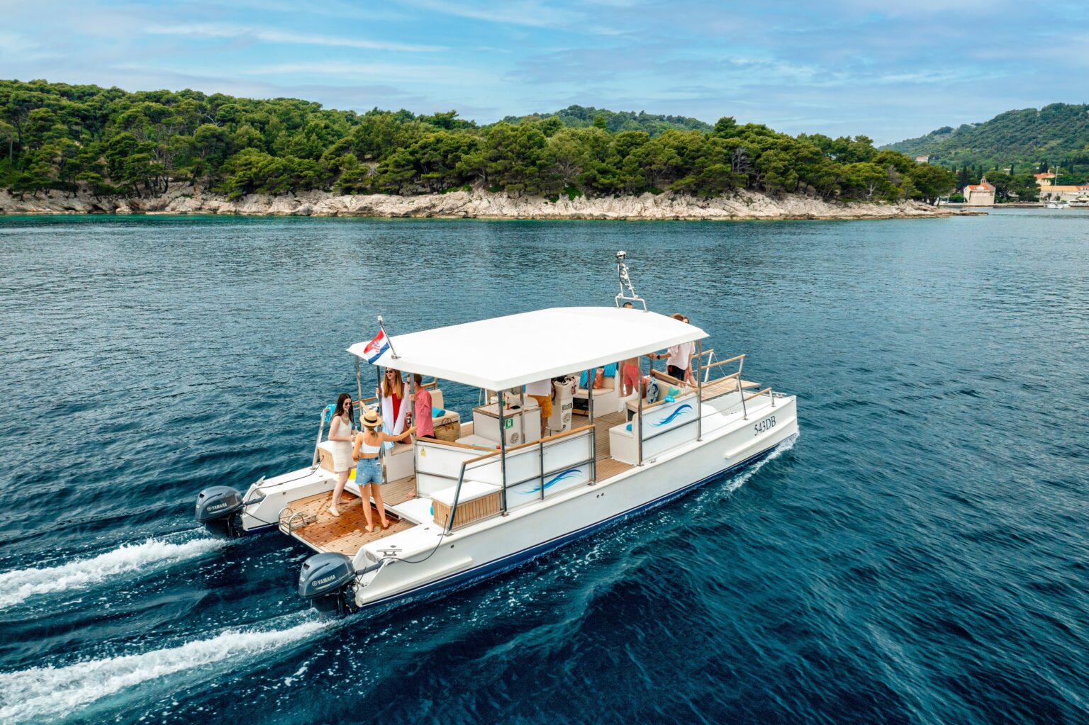 catamaran boat dubrovnik